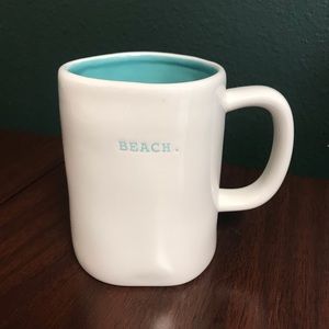 Rae Dunn typewriter beach mug